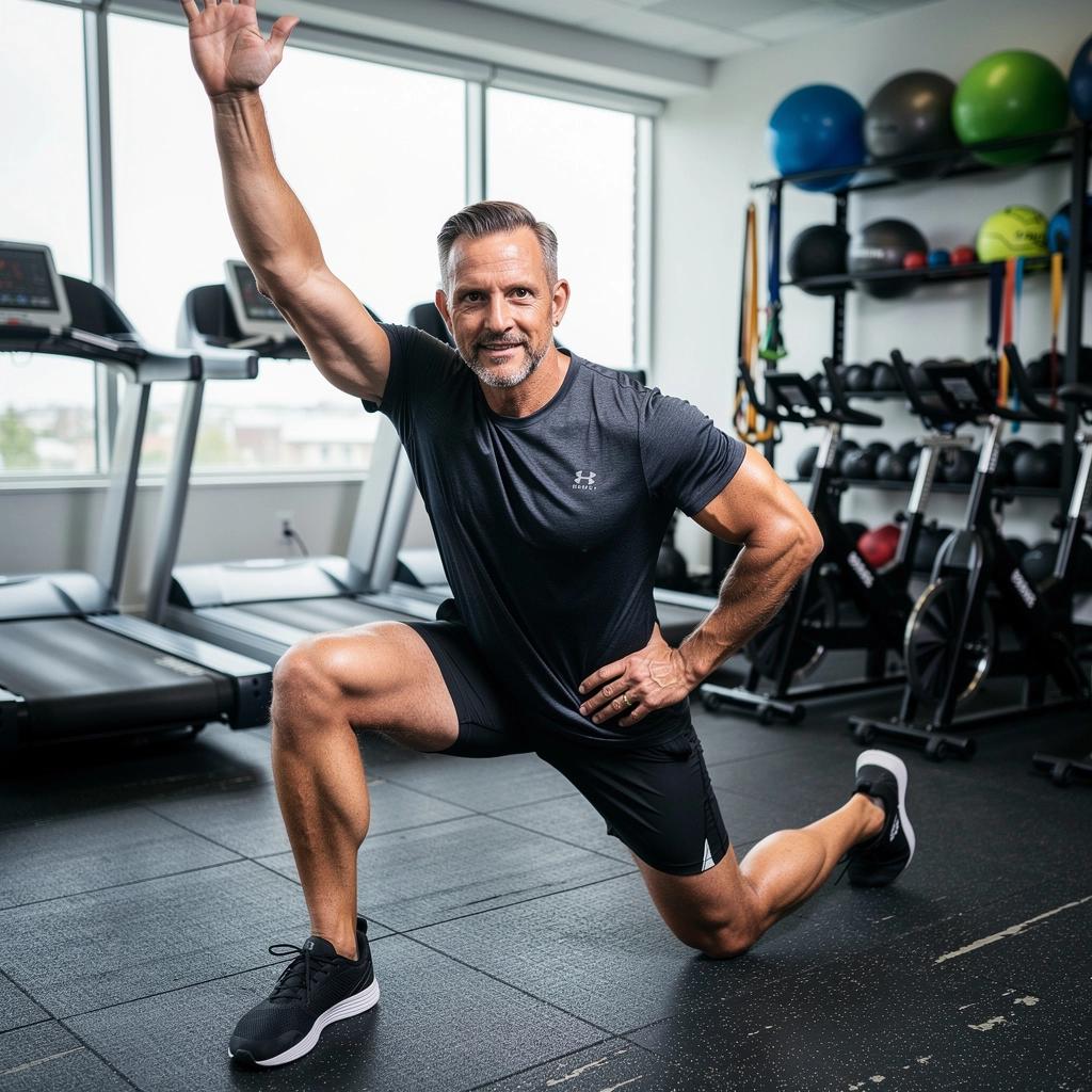 Veselīga dzīvesveida seminārs, kurā dalībnieki apgūst pareizu uzturu un vingrošanu.